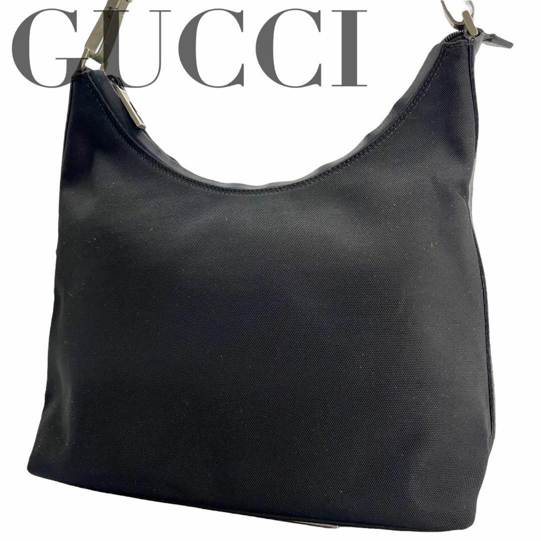 GUCCI グッチ ワンショルダー ショルダーバッグ ハンドバッグ 黒 GUCCI グッチ ワンショルダー ショルダーバッグ ハンドバッグ 黒