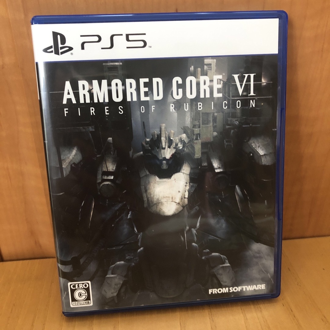 PlayStation(プレイステーション)のARMORED CORE VI FIRES OF RUBICON（アーマード・コ エンタメ/ホビーのゲームソフト/ゲーム機本体(家庭用ゲームソフト)の商品写真