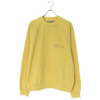 フィアオブゴッド(FEAR OF GOD)のフォグ  ESSENTIALS Crewneck LIGHT TUSCAN ロゴクルーネックスウェット メンズ M(スウェット)