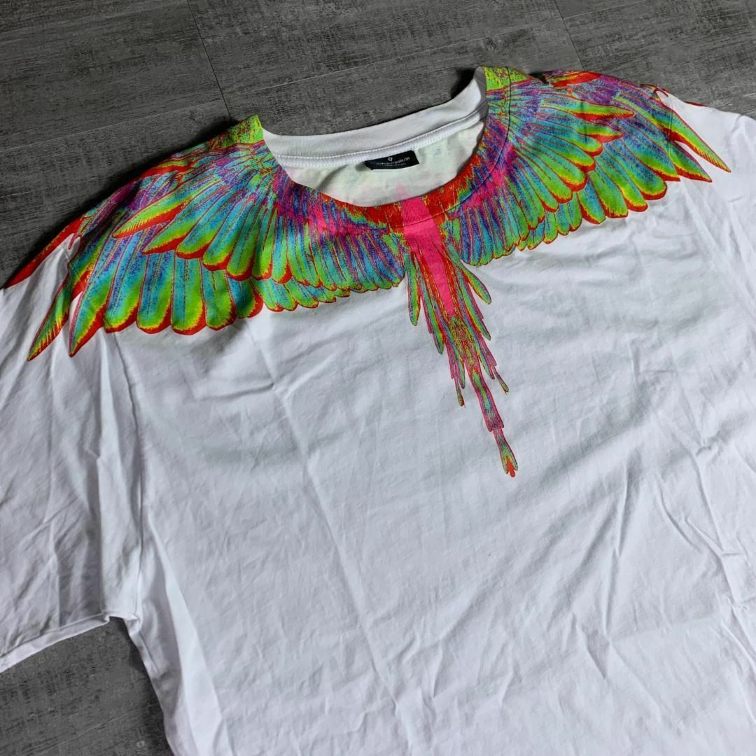 MARCELO BURLON マルセロバーロン Tシャツ フェザーウィング XL