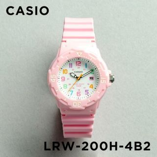 カシオ(CASIO)の【並行輸入品】【日本未発売】CASIO SPORTS カシオ スポーツ LRW-200H-4B2 腕時計 時計 ブランド レディース キッズ 子供 女の子 チープカシオ チプカシ アナログ 日付 カレンダー 防水 ピンク ホワイト 白 送料無料(腕時計)