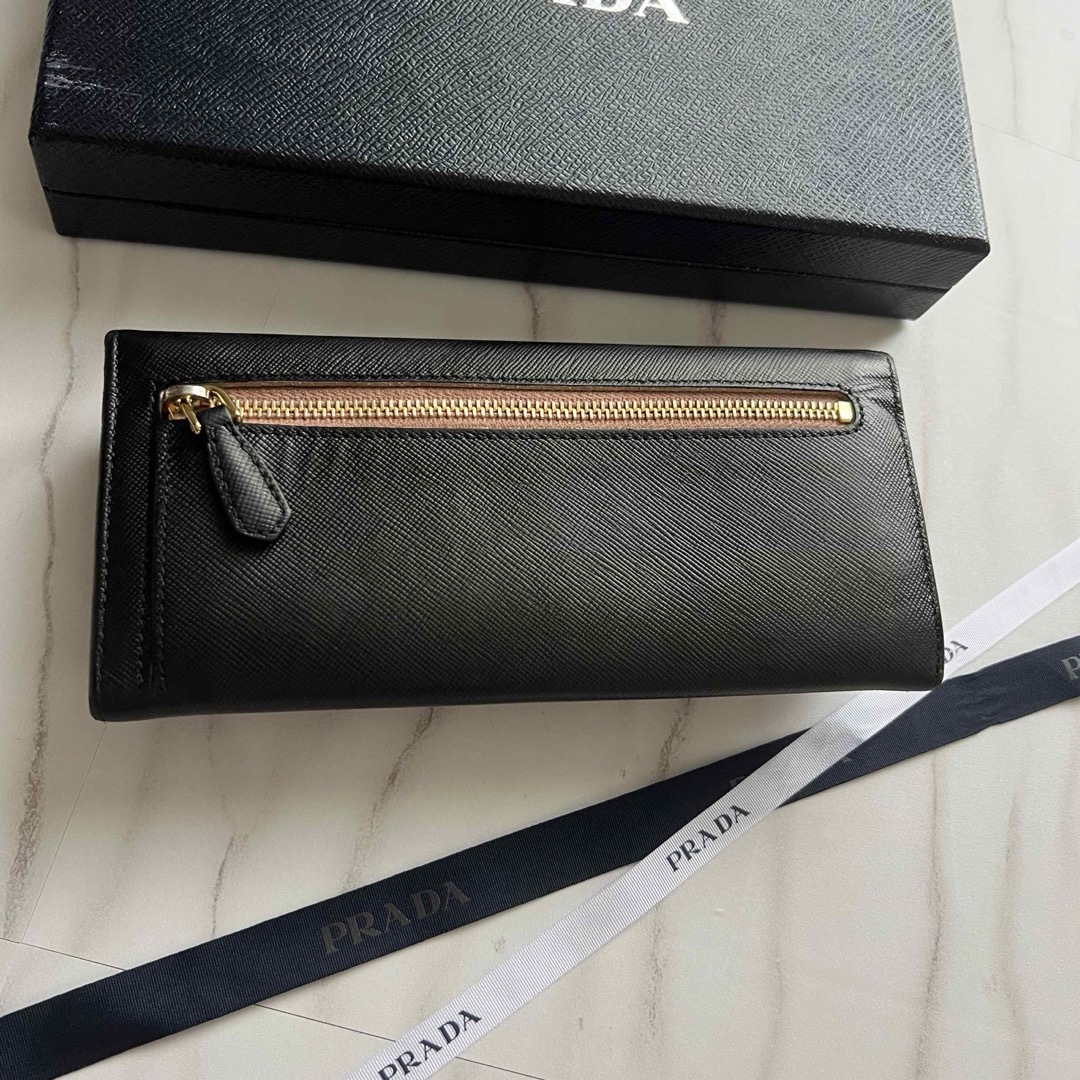 525 限定価格 PRADA プラダ 2つ折り 長財布