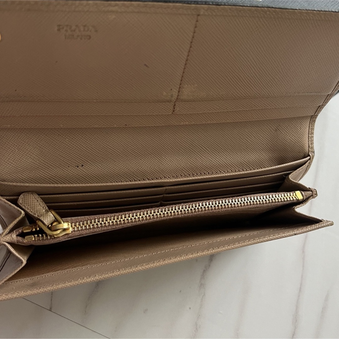 525 限定価格 PRADA プラダ 2つ折り 長財布