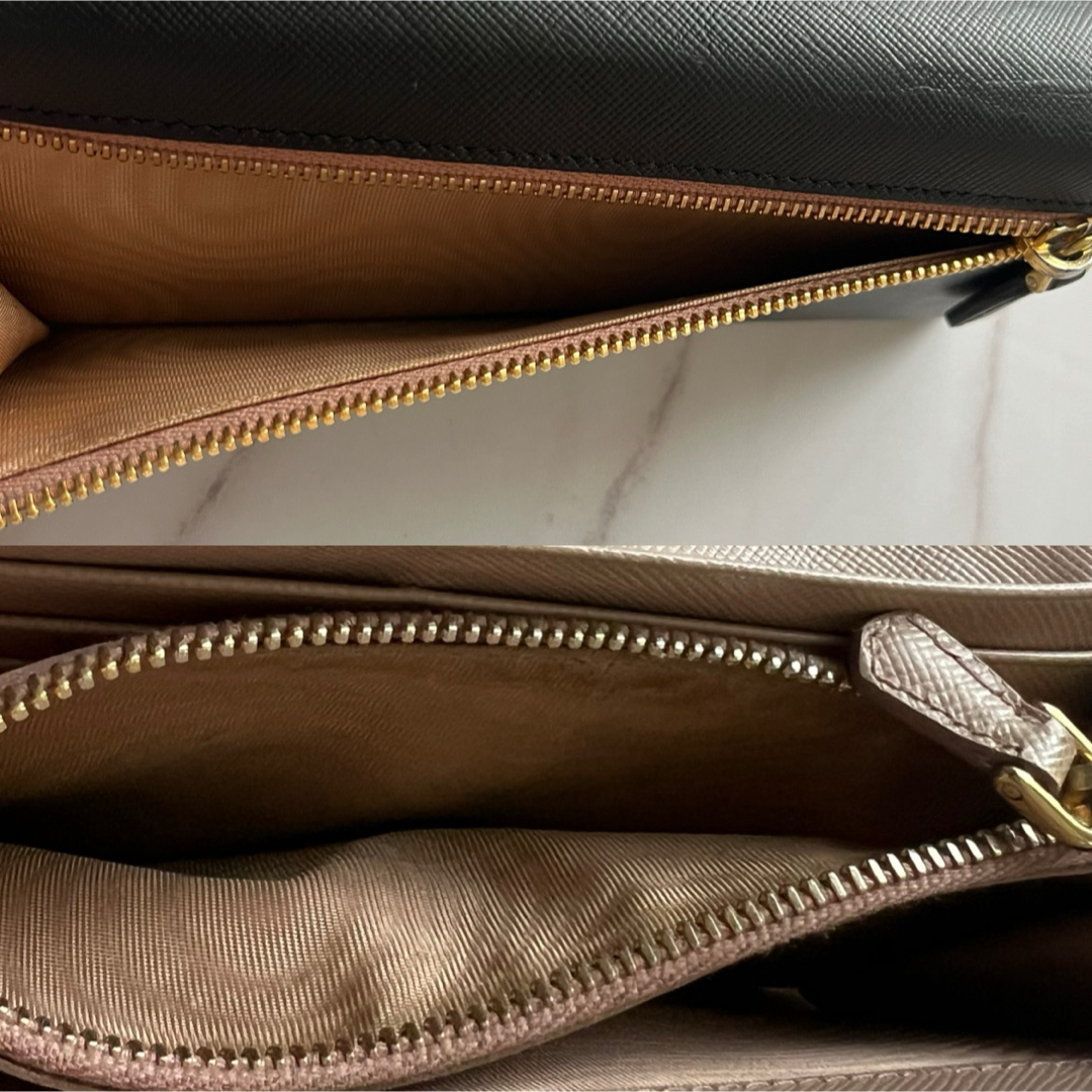 525 限定価格 PRADA プラダ 2つ折り 長財布