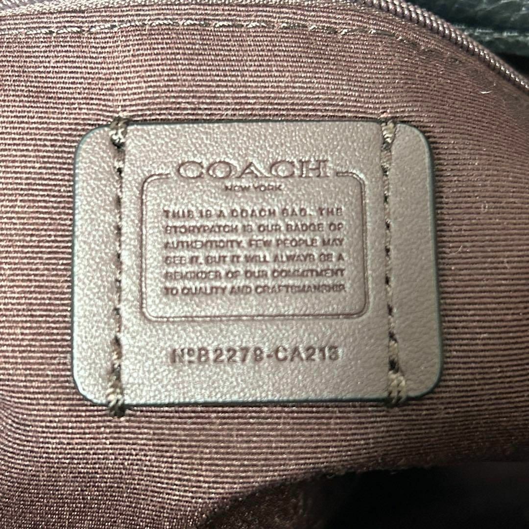 ✨新品未使用 保存袋付✨　COACH　ドローストリング　ホースアンドキャリッジ