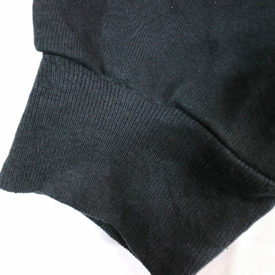 90年代 USA製 TULTEX タルテックス カウボーイ スウェット アニマル 馬 ブラック (メンズ XL) 中古 古着 O2783