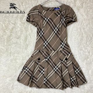 BURBERRY BLUE LABEL - 極美品 バーバリーブルーレーベル ノバチェック ...