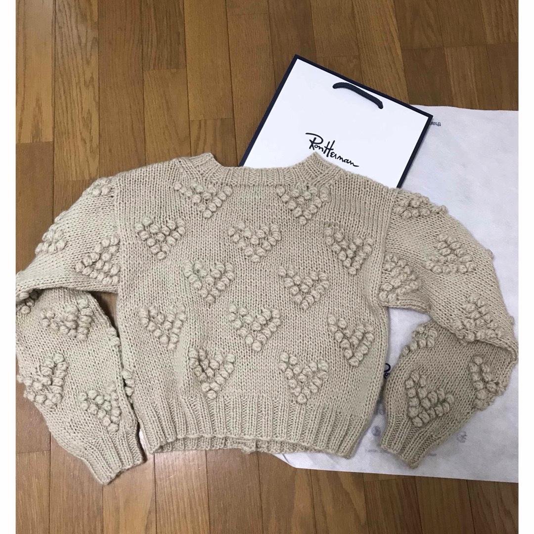 完売　ロンハーマン Pom Pom 2way HeartKnitCardigan 4