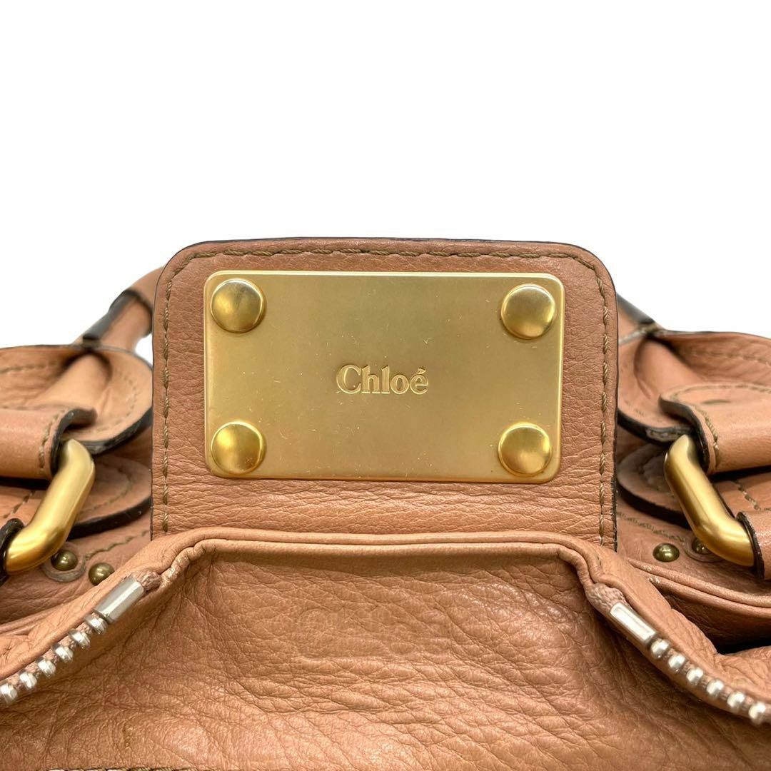 Chloe - クロエ パディントン ハンドバッグ レザー 南京錠 ゴールド ...