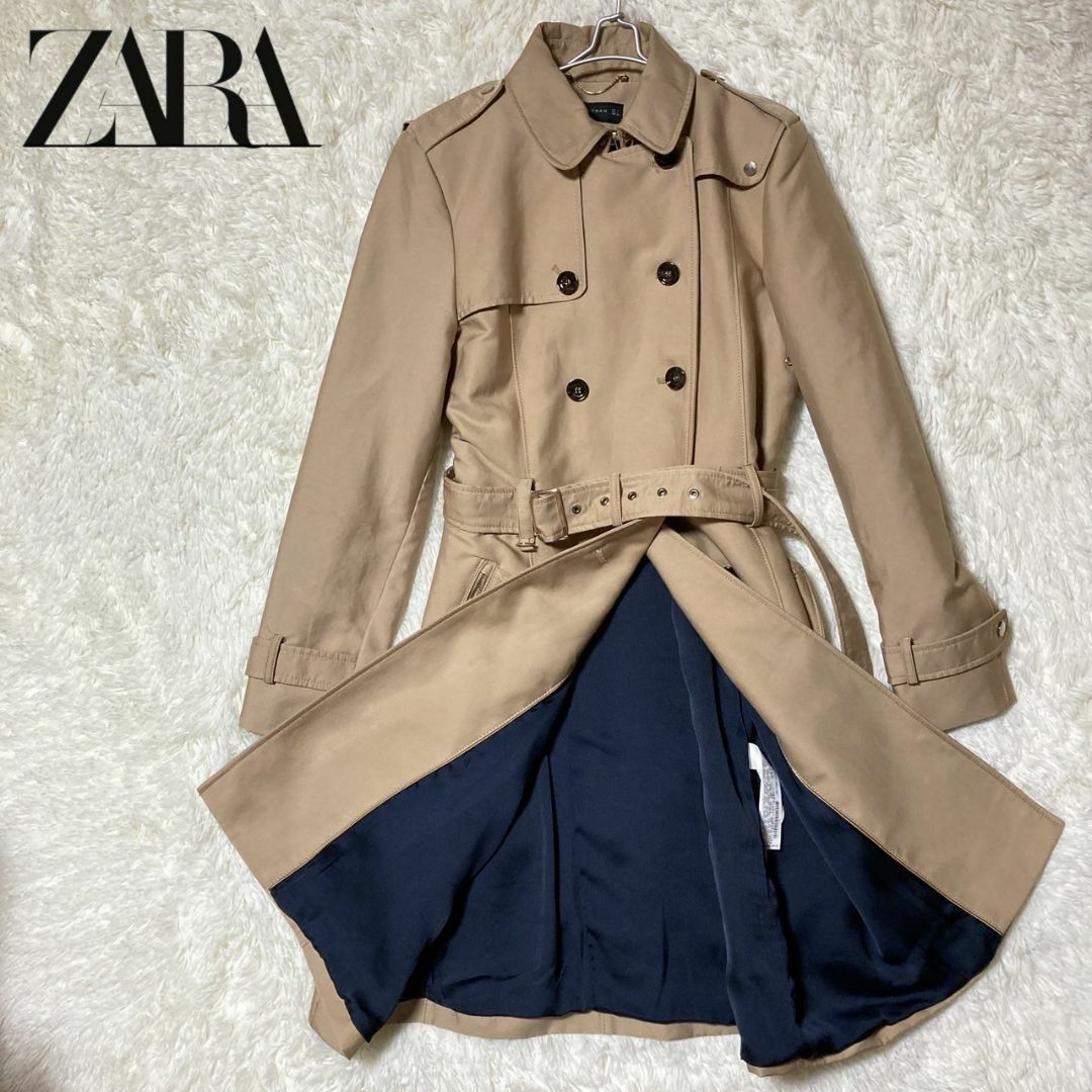 ZARA トレンチコート ベージュ