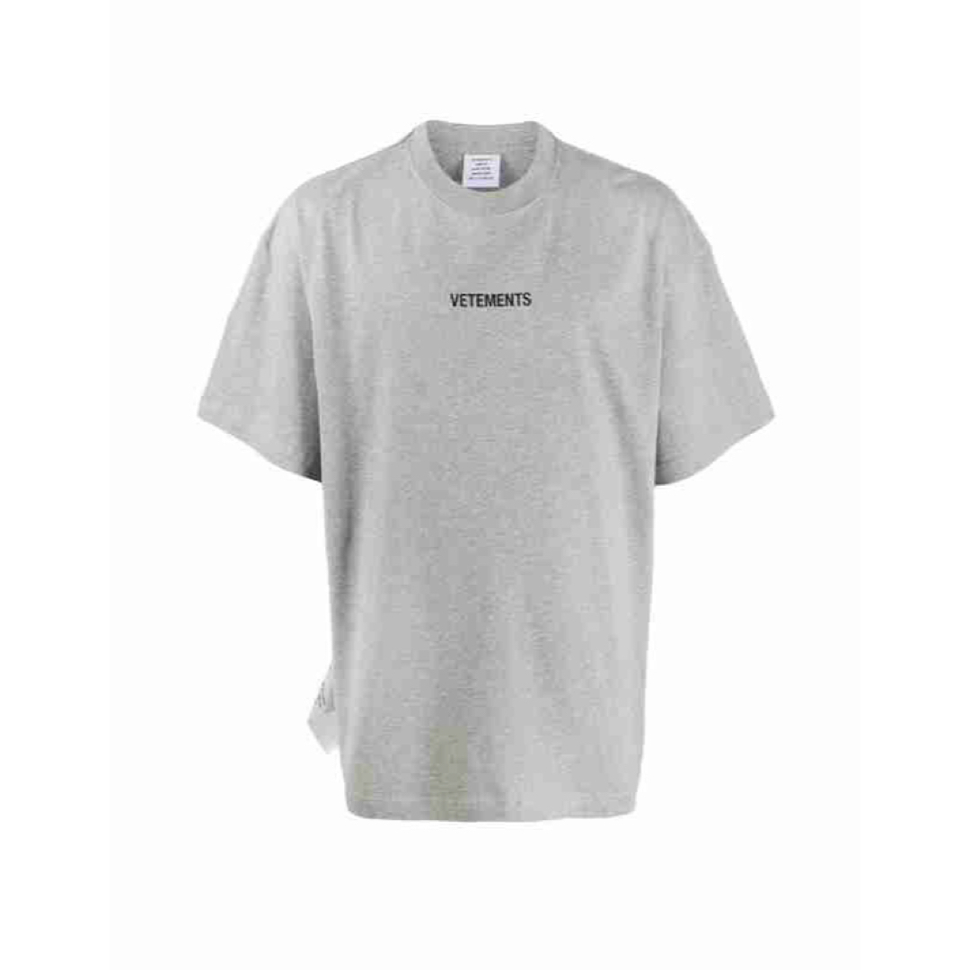 正規新品 20SS VETEMENTS ヴェトモン ビッグタグ ロゴ Tシャツ