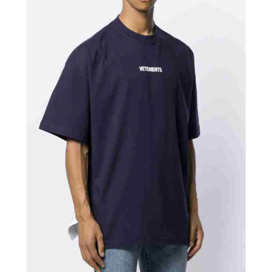 正規新品 19AW VETEMENTS ヴェトモン ビッグタグ Tシャツ