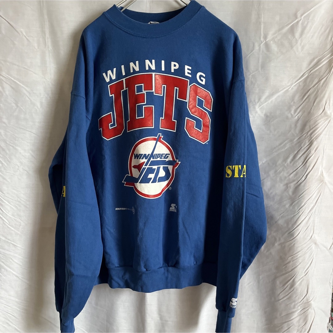 STARTER(スターター)のStarter Winnipeg Jets スウェット　L メンズのトップス(スウェット)の商品写真