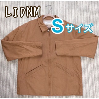 リドム(LIDNM)のリドム Lidnm ジャケット ブルゾン ベージュ ブラウン S 秋冬 メンズ(ブルゾン)