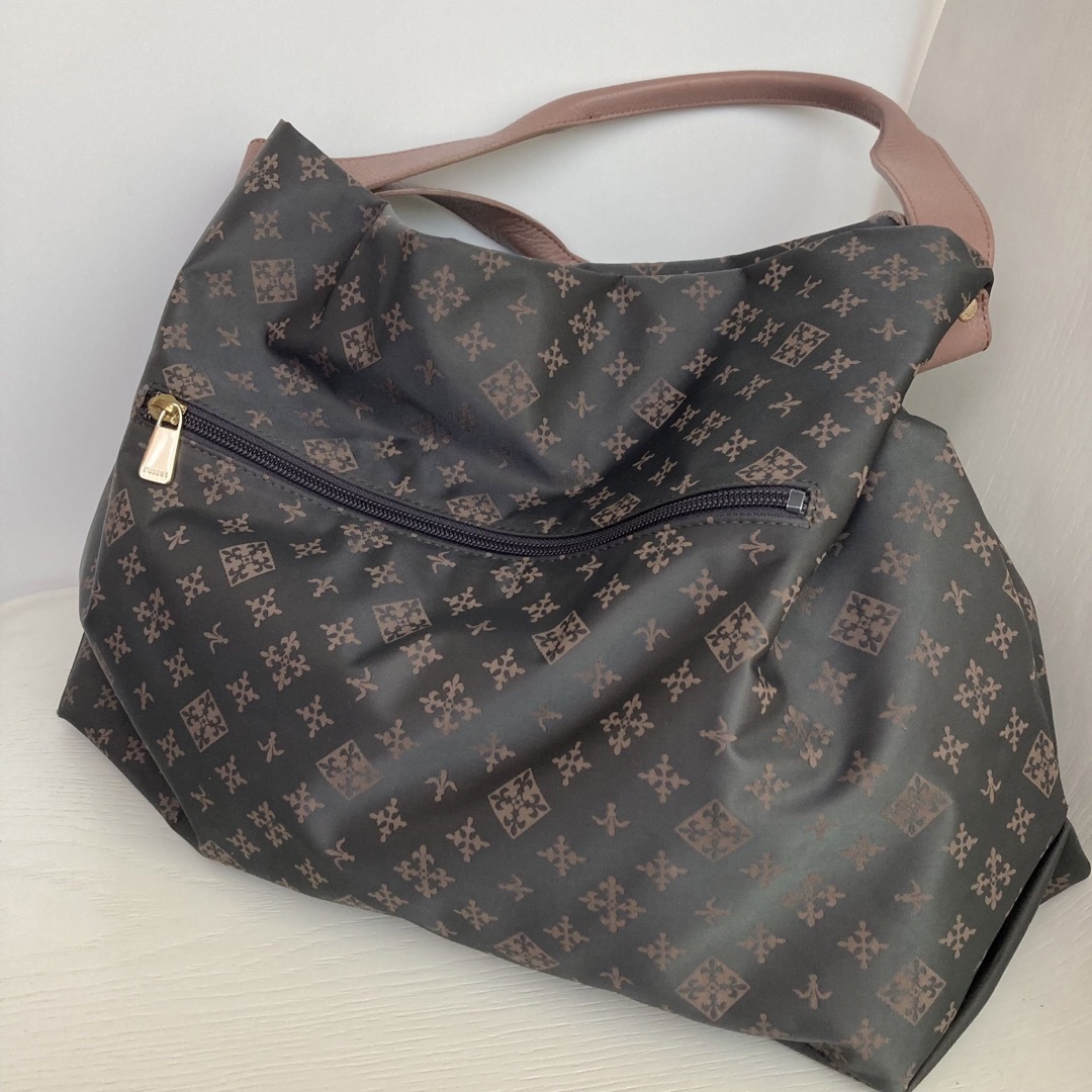 【美品】russet ラシット ナイロントートバッグ グレー 1