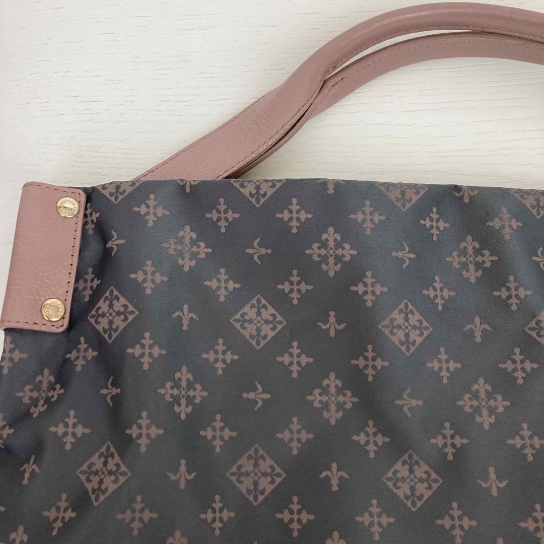 【美品】russet ラシット ナイロントートバッグ グレー 2