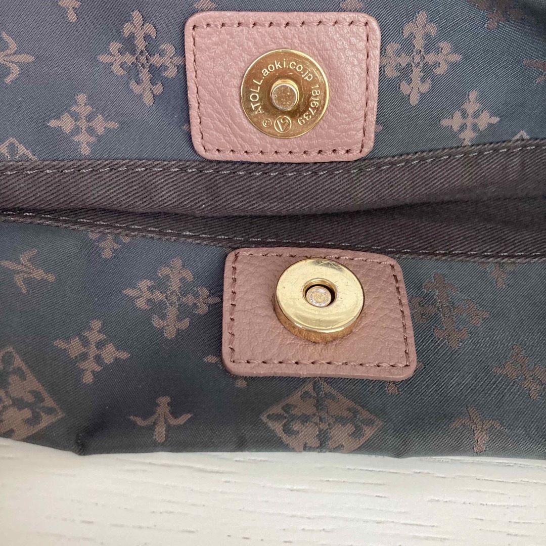【美品】russet ラシット ナイロントートバッグ グレー 6