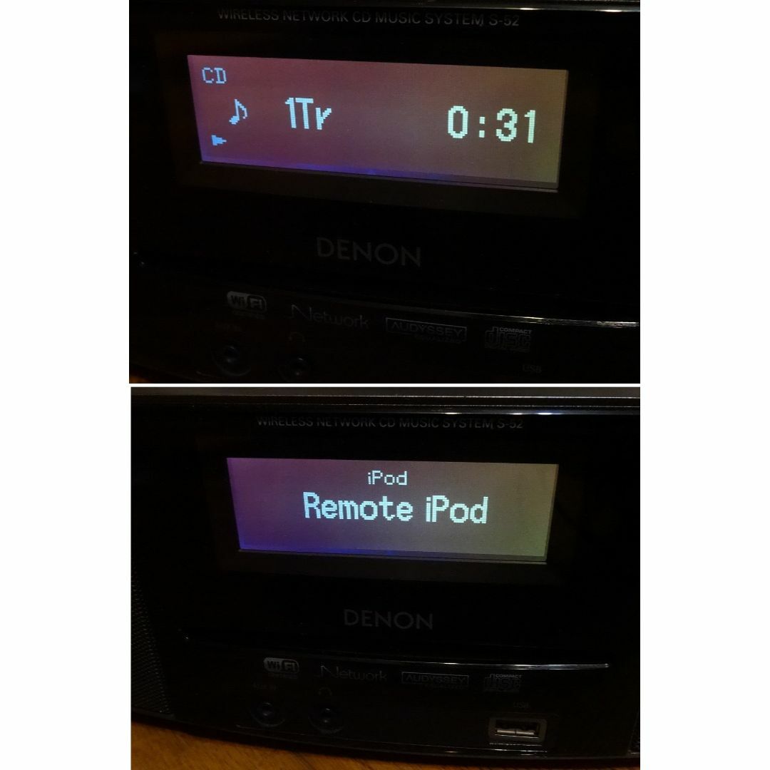 送料込 訳あり美品☆DENON S-52 ミュージック システム☆デノン