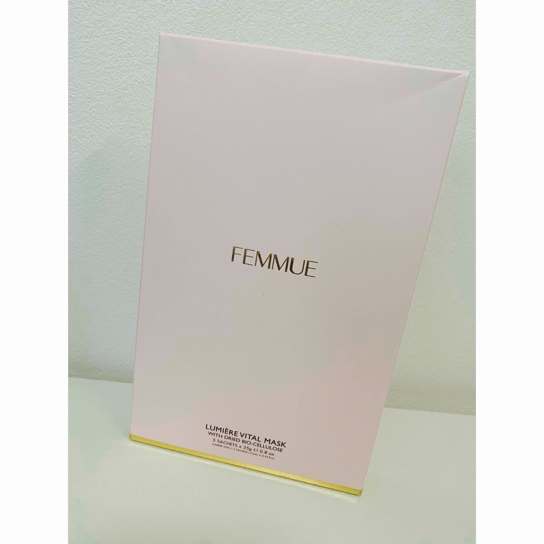 FEMMUE(ファミュ)のFEMMUE ファミュ ルミエール ヴァイタルマスク 25mL×5袋入 コスメ/美容のスキンケア/基礎化粧品(パック/フェイスマスク)の商品写真