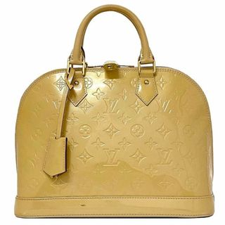 【LOUIS VUITTON】ルイ・ヴィトン コロンバス M91047 モノグラムヴェルニ ライムイエロー 黄色 CA0979 レディース トートバッグ