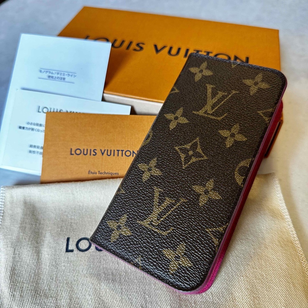 LOUIS VUITTON - ルイヴィトン iPhoneケース iPhoneX 手帳カバーの通販