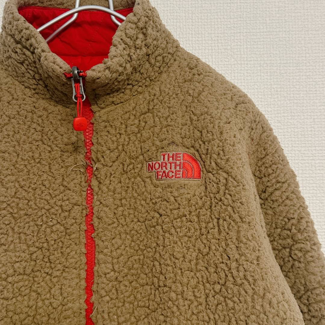 THE NORTH FACE - ノースフェイス 中綿リバーシブル ボアジャケット150 ...