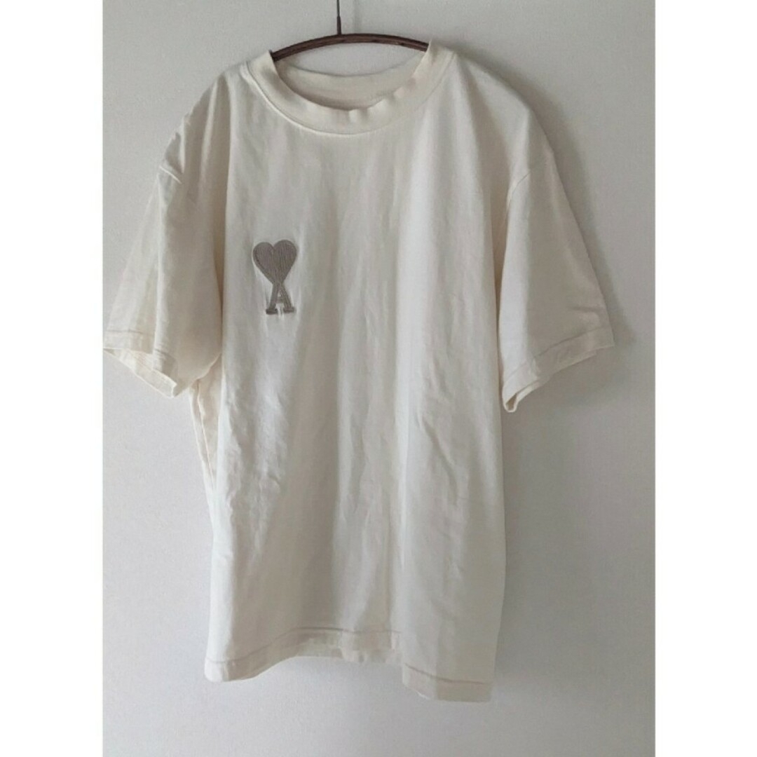 ami - amiparis tシャツ ベージュ(珀様専用)の通販 by hari's shop ...