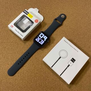 アップルウォッチ(Apple Watch)のApple watch series3 42 GPS グレー (腕時計(デジタル))