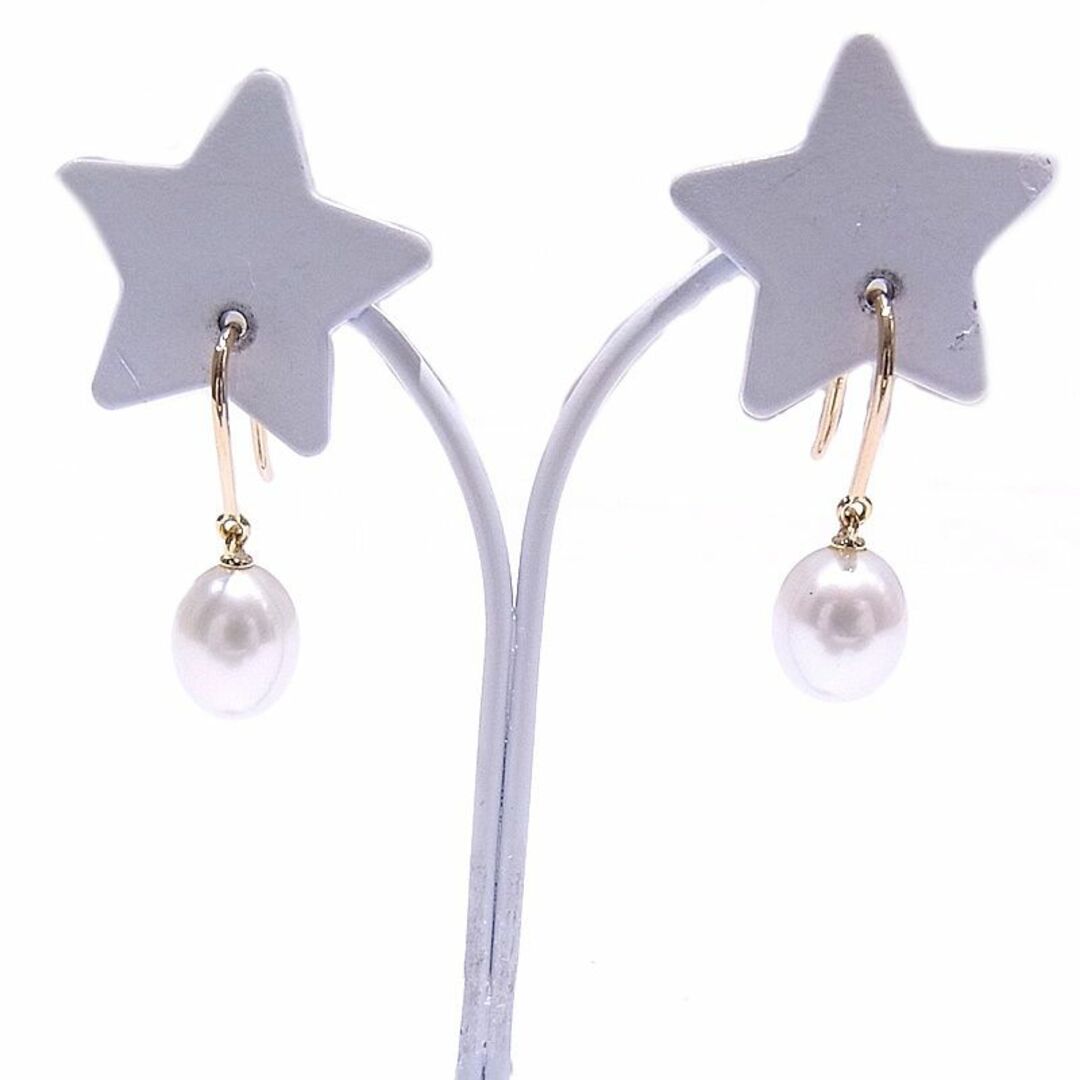 MIKIMOTO - ミキモト MIKIMOTO パールピアス K18YG イエローゴールドの