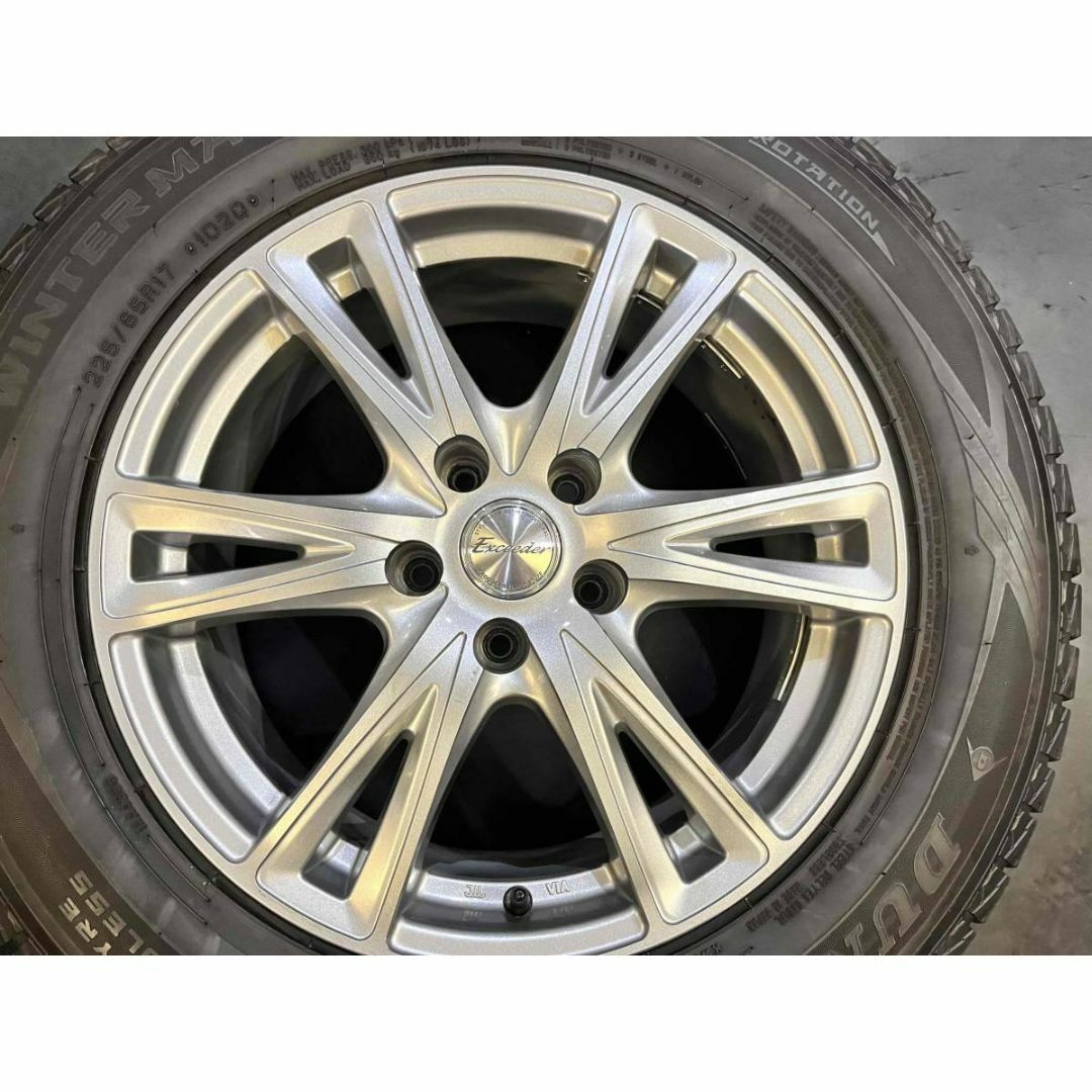 Exceeder 17インチ 溝たっぷりスタッドレス付 ハリアー、CX5-