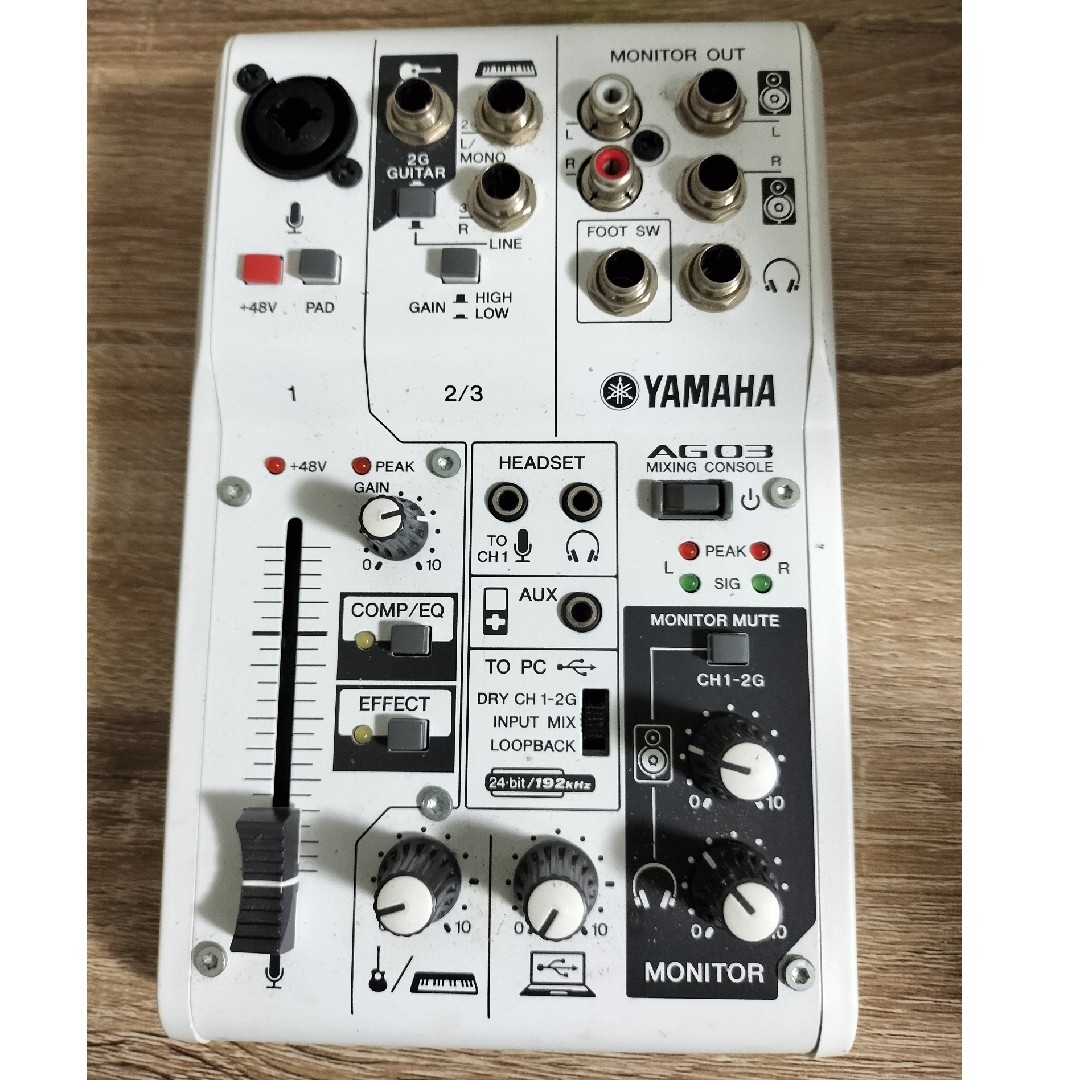 【未使用】YAMAHA AG3 オーディオインターフェース