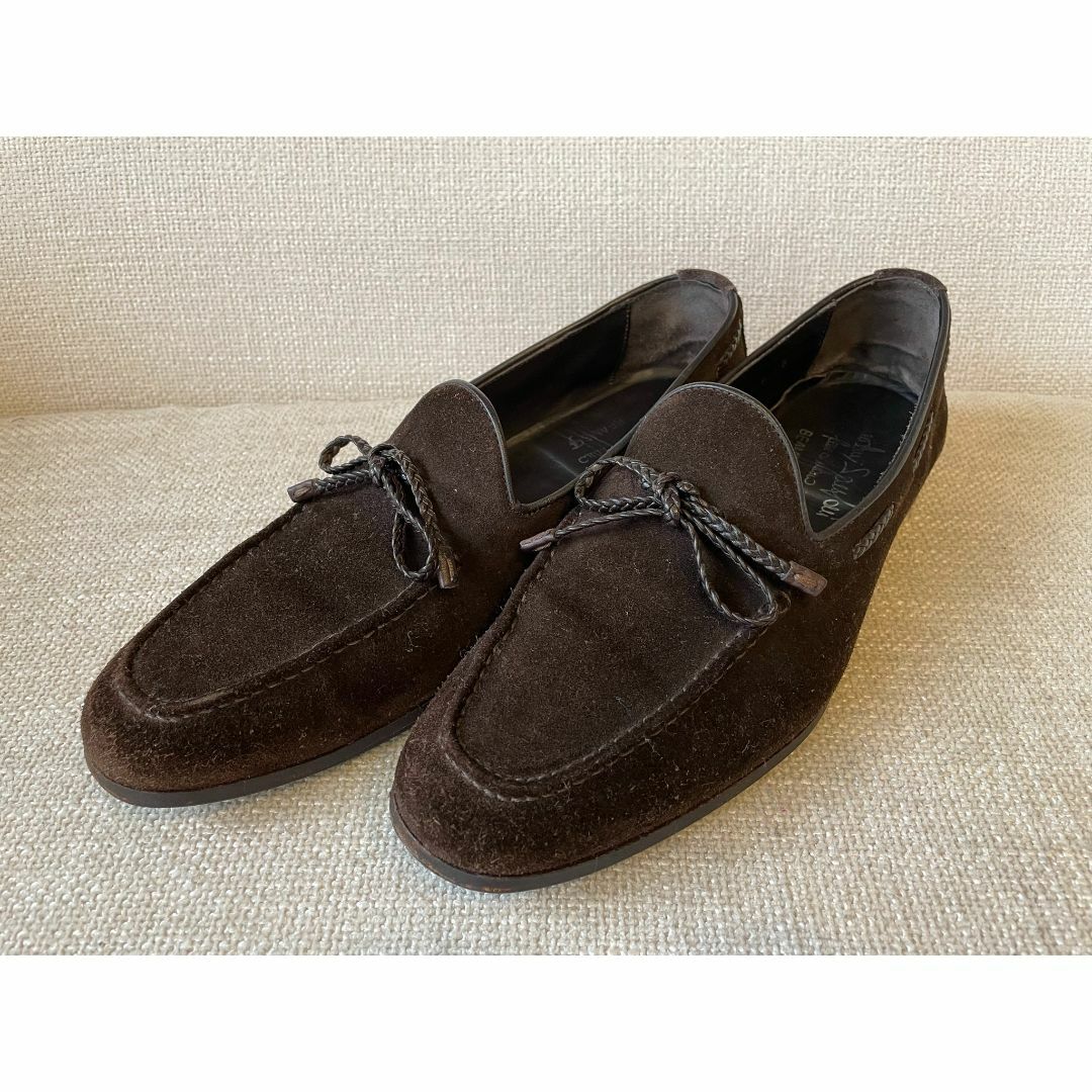 santoni サントーニ ドライビングシューズ モカシン スリッポン ローファ