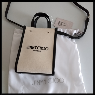 ジミーチュウ(JIMMY CHOO)の新品未使用 ◆Jimmy Choo◆キャンバス・ミニトートバッグ(ショルダーバッグ)