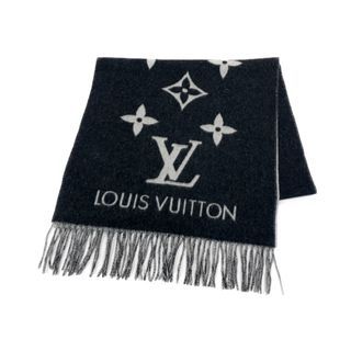 ルイヴィトン(LOUIS VUITTON)のLOUIS VUITTON エシャルプ レイキャビック フリンジ M71040 マフラー(マフラー)