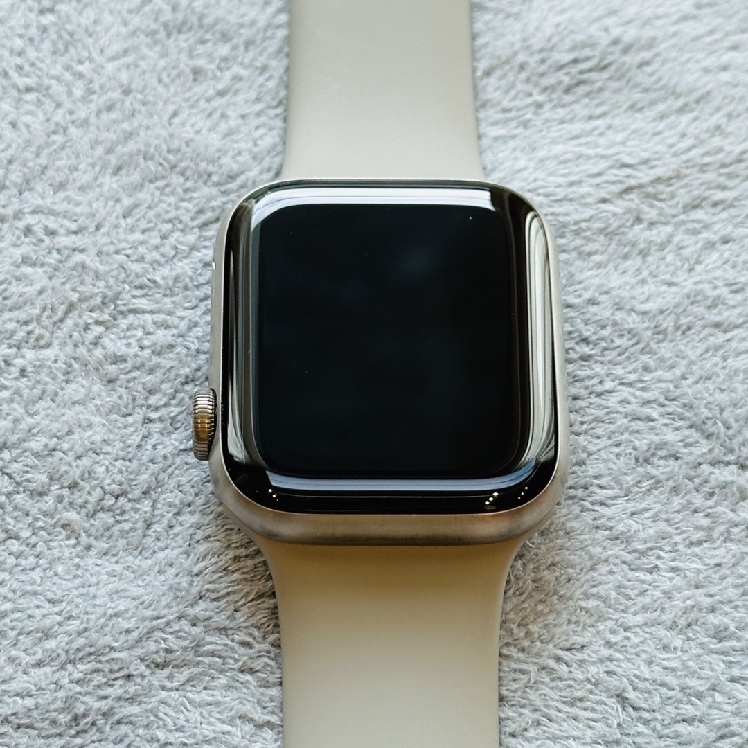 Apple Watch(アップルウォッチ)のApple Watch 6 44mm チタニウム 付属品全て有り メンズの時計(腕時計(デジタル))の商品写真