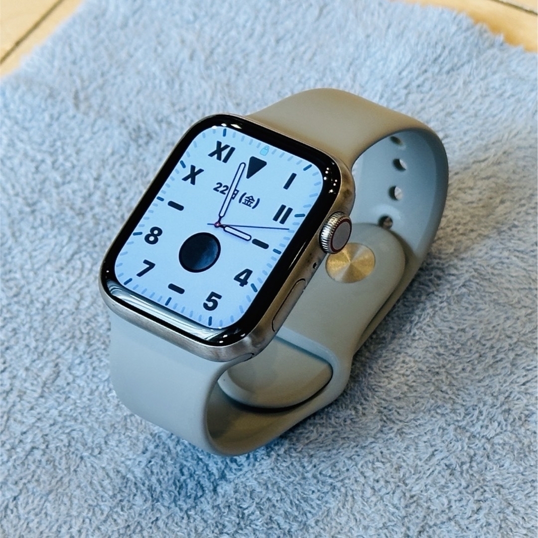 Apple Watch 6 44mm チタニウム 付属品全て有り