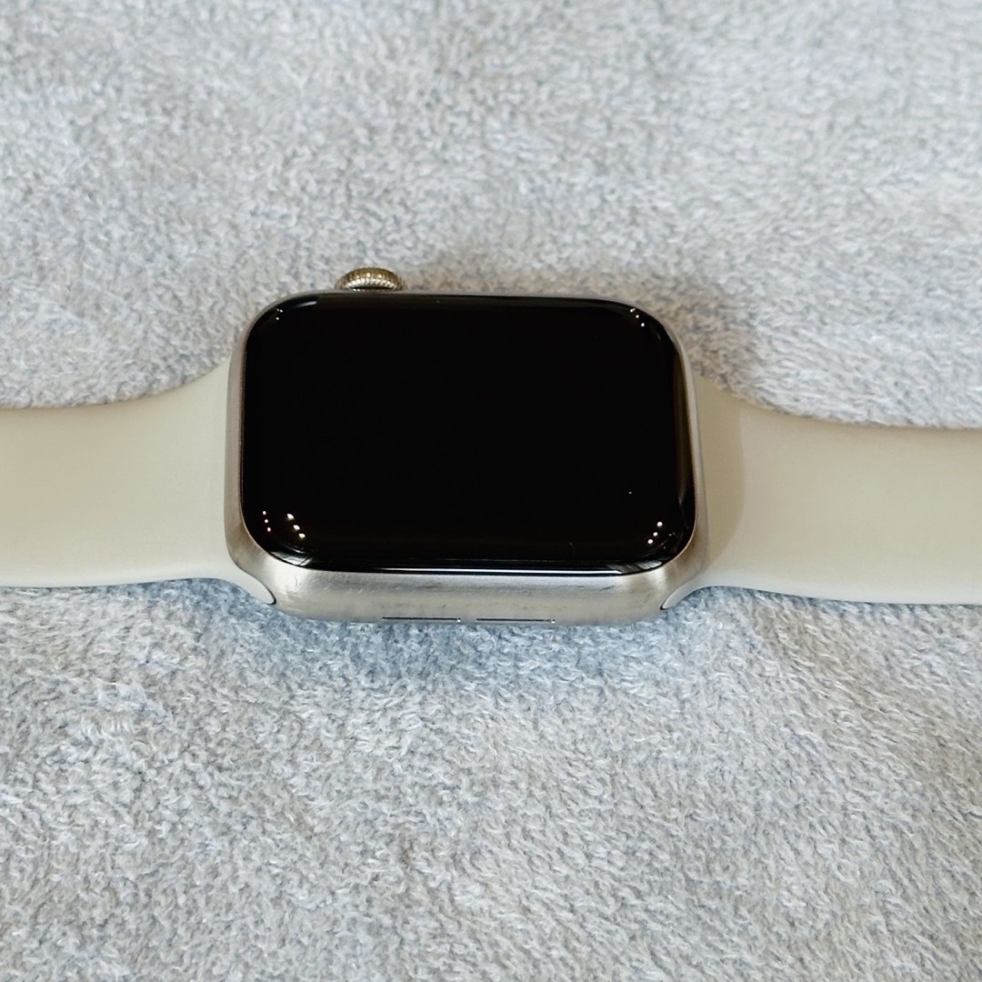 Apple Watch(アップルウォッチ)のApple Watch 6 44mm チタニウム 付属品全て有り メンズの時計(腕時計(デジタル))の商品写真