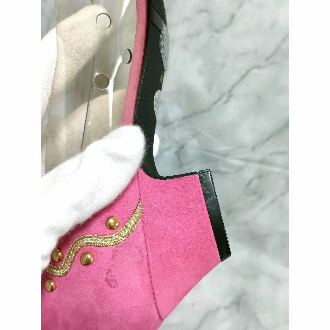 Balenciaga(バレンシアガ)の希少【美品】バレンシアガ　ヒールパンプス　ピンク　レディース　22.5cm レディースの靴/シューズ(ハイヒール/パンプス)の商品写真