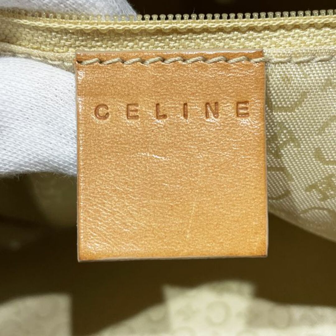 celine(セリーヌ)のCELINE Cマカダム ミニ ヴィンテージ ハンドバッグ スエード レザー レディースのバッグ(ハンドバッグ)の商品写真