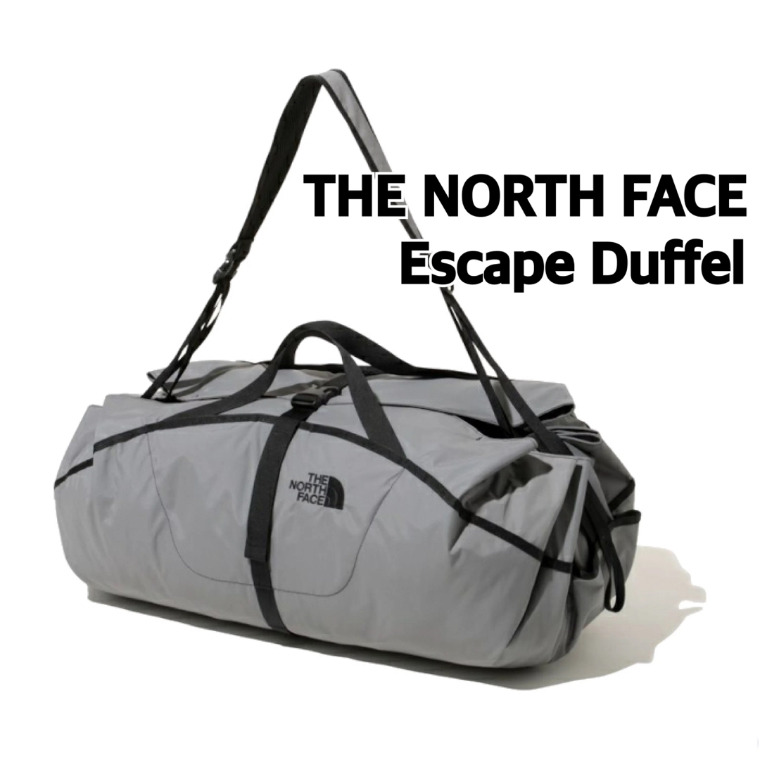 THE NORTH FACE(ザノースフェイス)のTHE NORTH FACE ノースフェイス　エスケープダッフル  ジンクグレー メンズのバッグ(トラベルバッグ/スーツケース)の商品写真