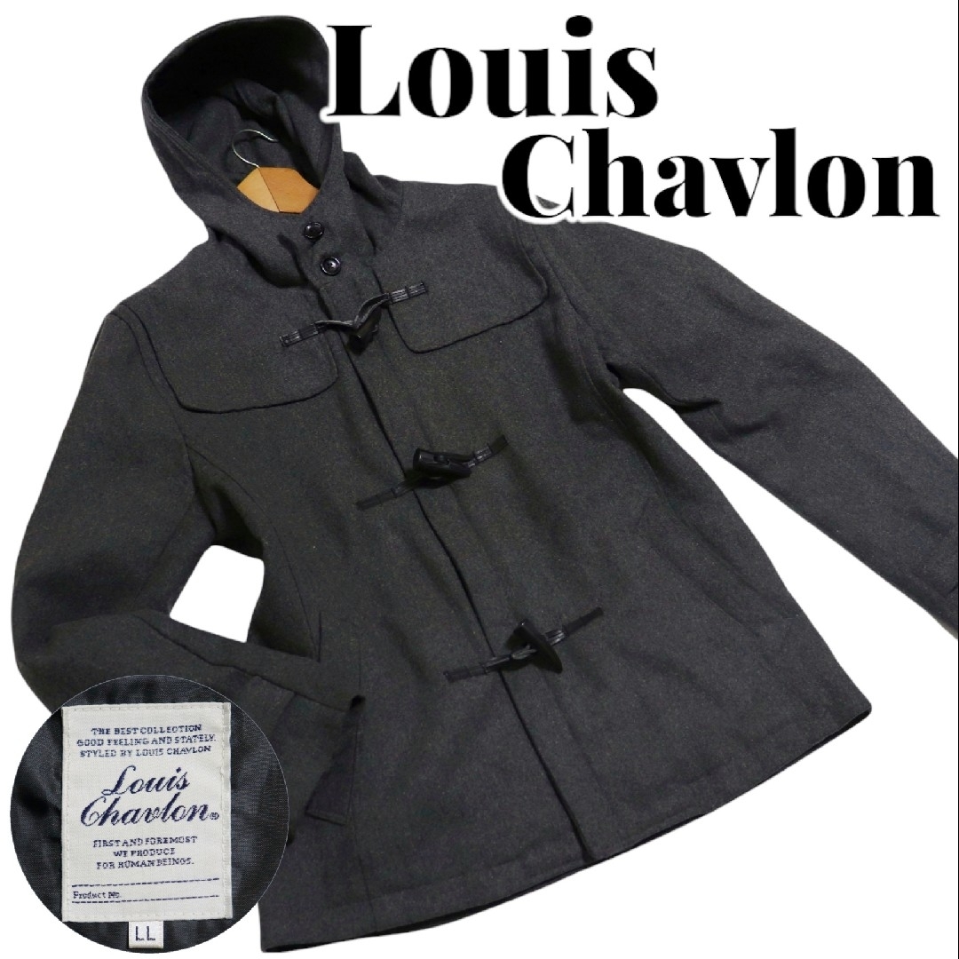 Louis Chavlon ルイシャブロン フード付 ダッフルコート LLサイズ | フリマアプリ ラクマ