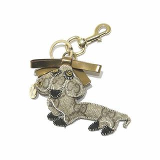 Gucci - グッチ グッチョリ キーホルダー ☆ ダックスフンド GG柄
