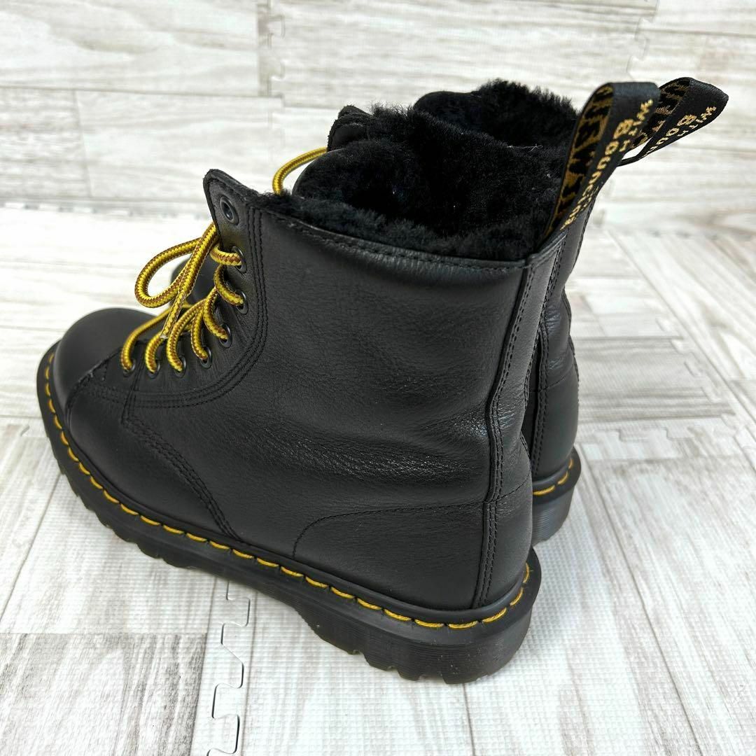 美品 ドクターマーチン Dr.Martens□8ホールブーツ BARTON ボア - ブーツ
