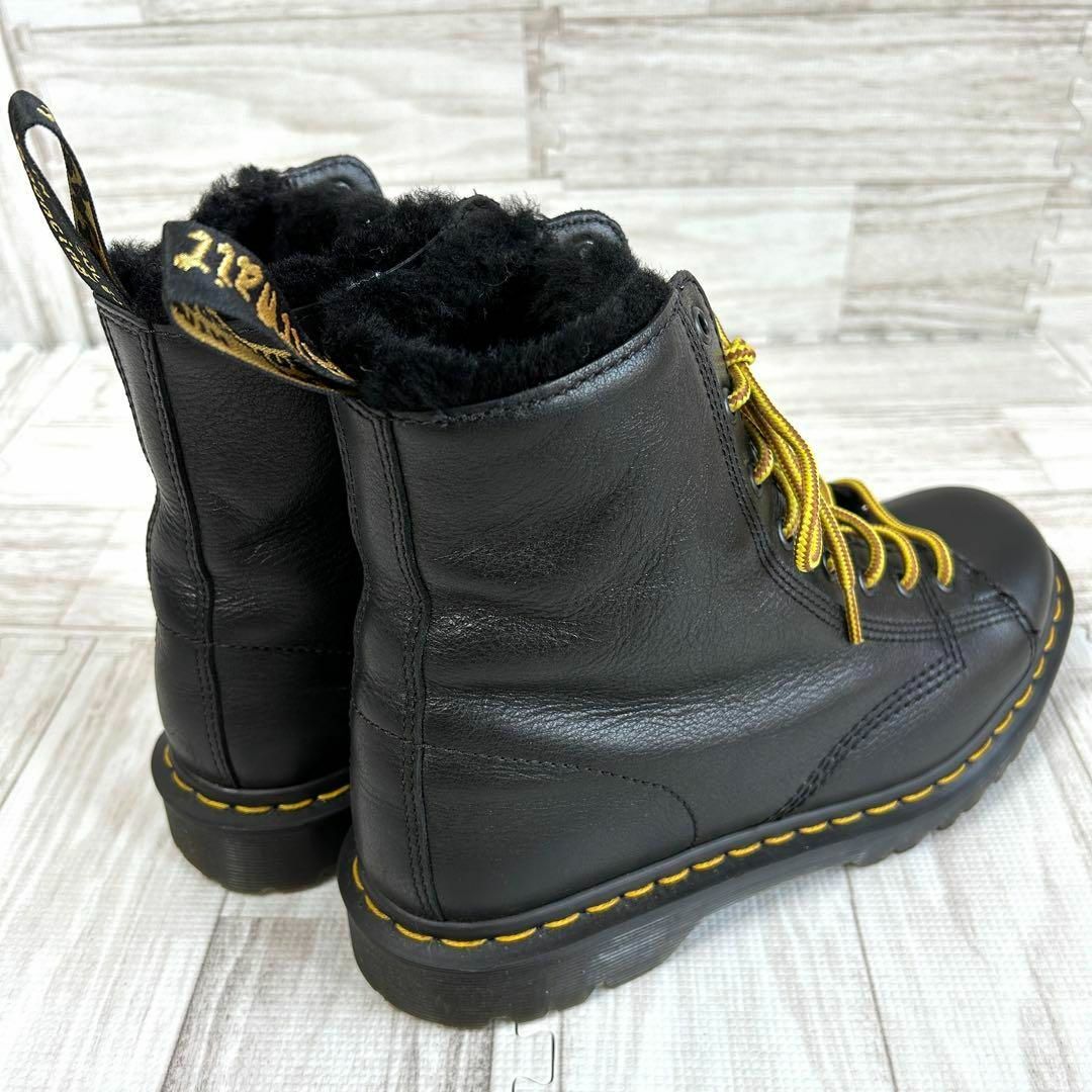 美品 ドクターマーチン Dr.Martens□8ホールブーツ BARTON ボア - ブーツ