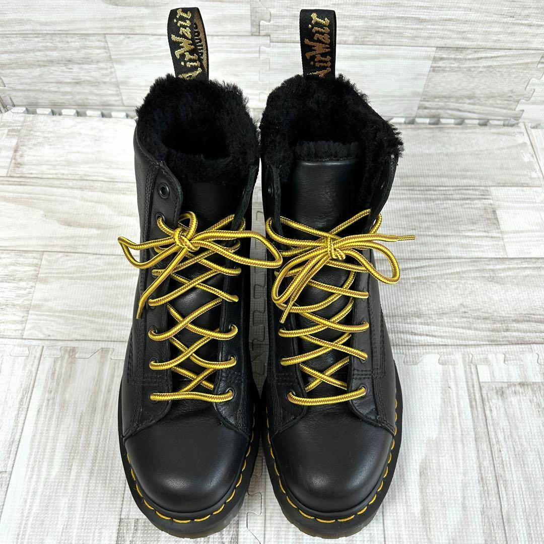 美品 ドクターマーチン Dr.Martens■8ホールブーツ BARTON ボア