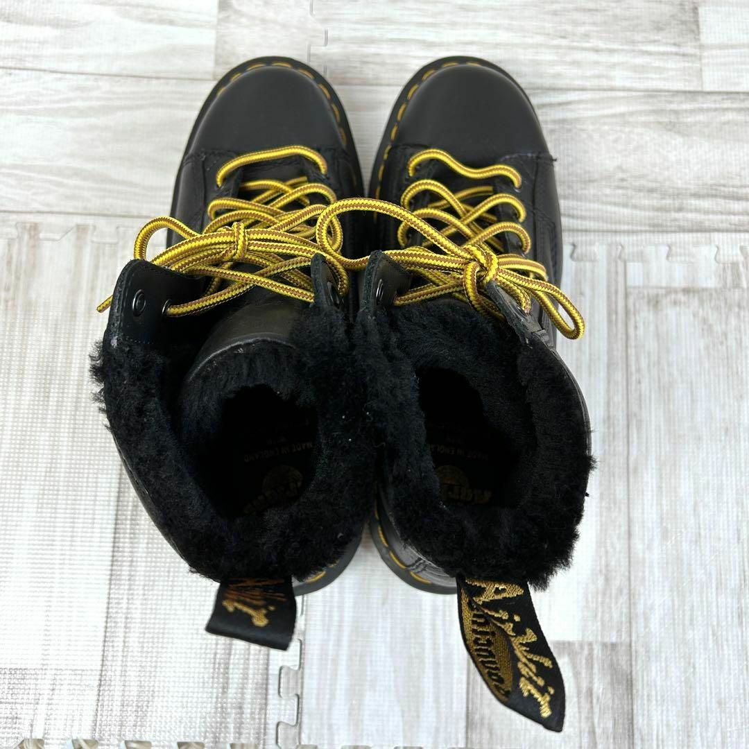 美品 ドクターマーチン Dr.Martens■8ホールブーツ BARTON ボア