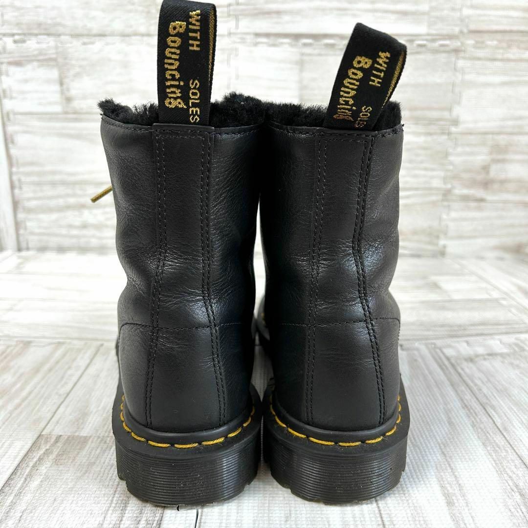 美品 ドクターマーチン Dr.Martens■8ホールブーツ BARTON ボア