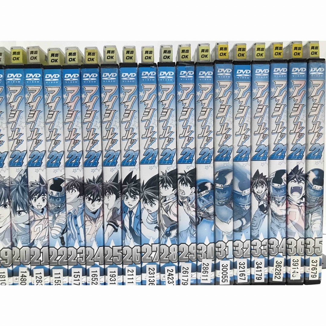 TVアニメ『アイシールド21』DVD 全36巻 全巻セットの通販 by TVアニメ『アイシールド21』DVD 全36巻 全巻セットの通販 by