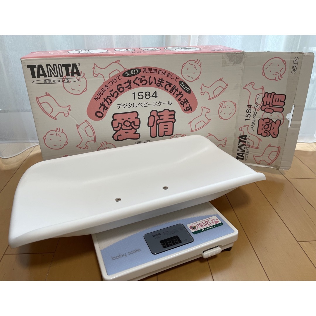 TANITA(タニタ)のTANITA デジタルベビースケール(愛情) キッズ/ベビー/マタニティの洗浄/衛生用品(ベビースケール)の商品写真