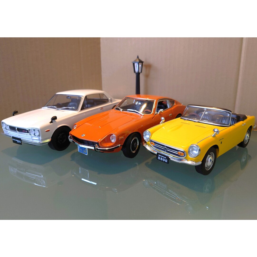 1/18 日産(ダットサン)フェアレディ240Z オレンジ 1971 マイスト製の